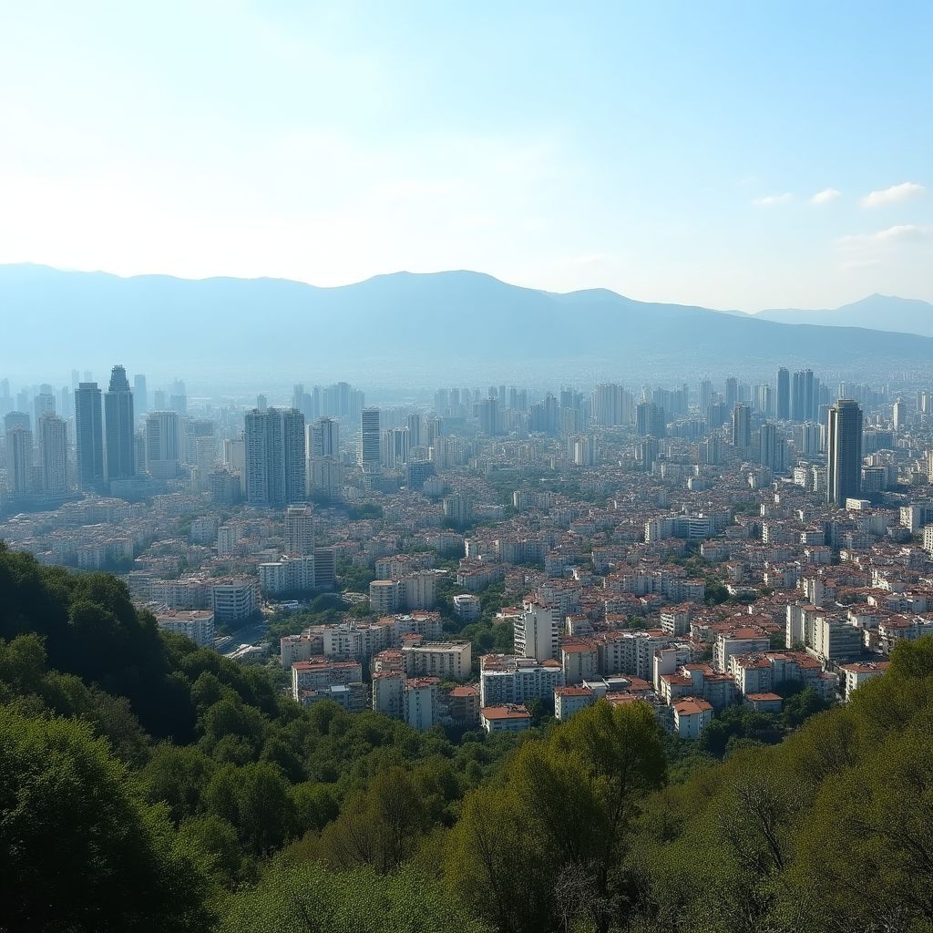 İzmir Bornova manzarası